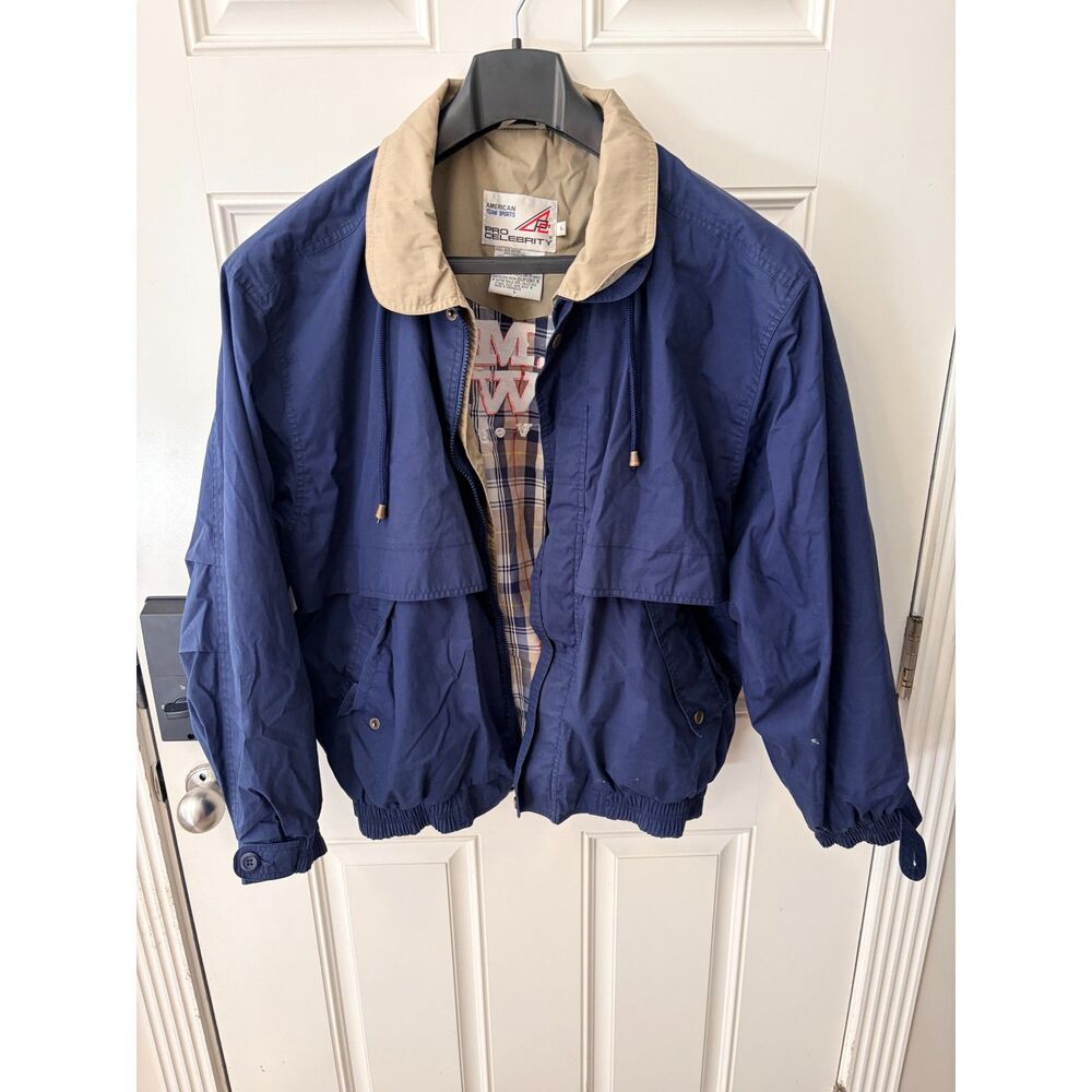 1990's Vintage Sam's Town Windbreaker Jacket Size Large